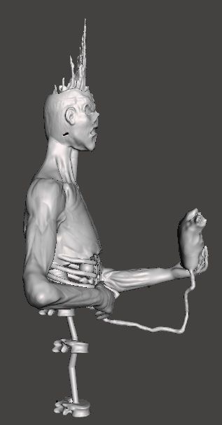 iron maiden seventh son 3D print model_3