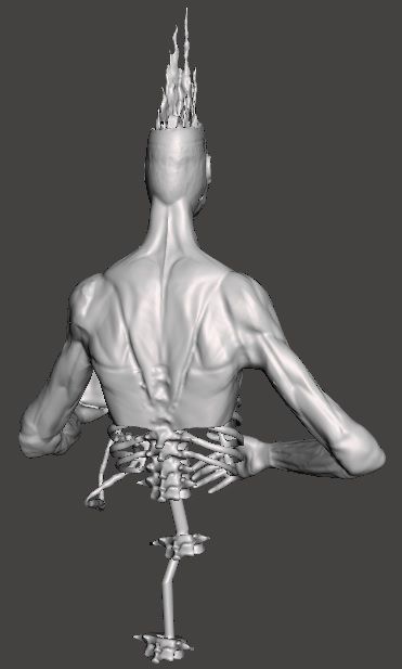 iron maiden seventh son 3D print model_2