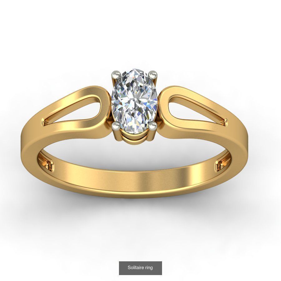 48 Solitaire ring 3D Model Collection_22