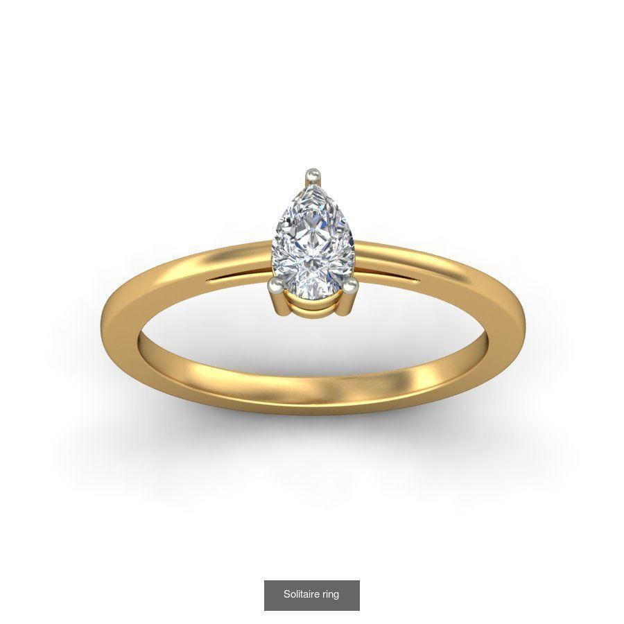 48 Solitaire ring 3D Model Collection_15