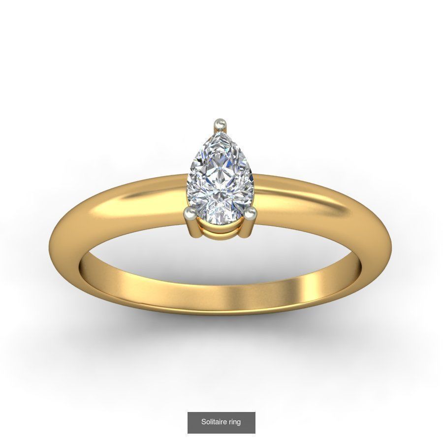 48 Solitaire ring 3D Model Collection_17