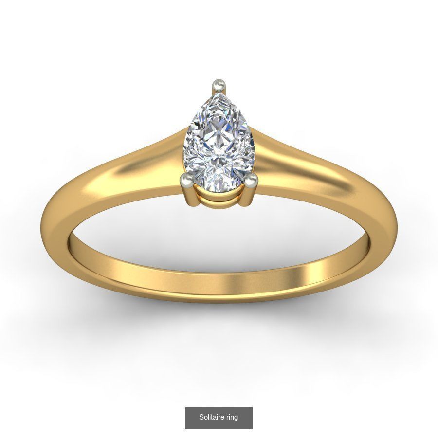 48 Solitaire ring 3D Model Collection_16