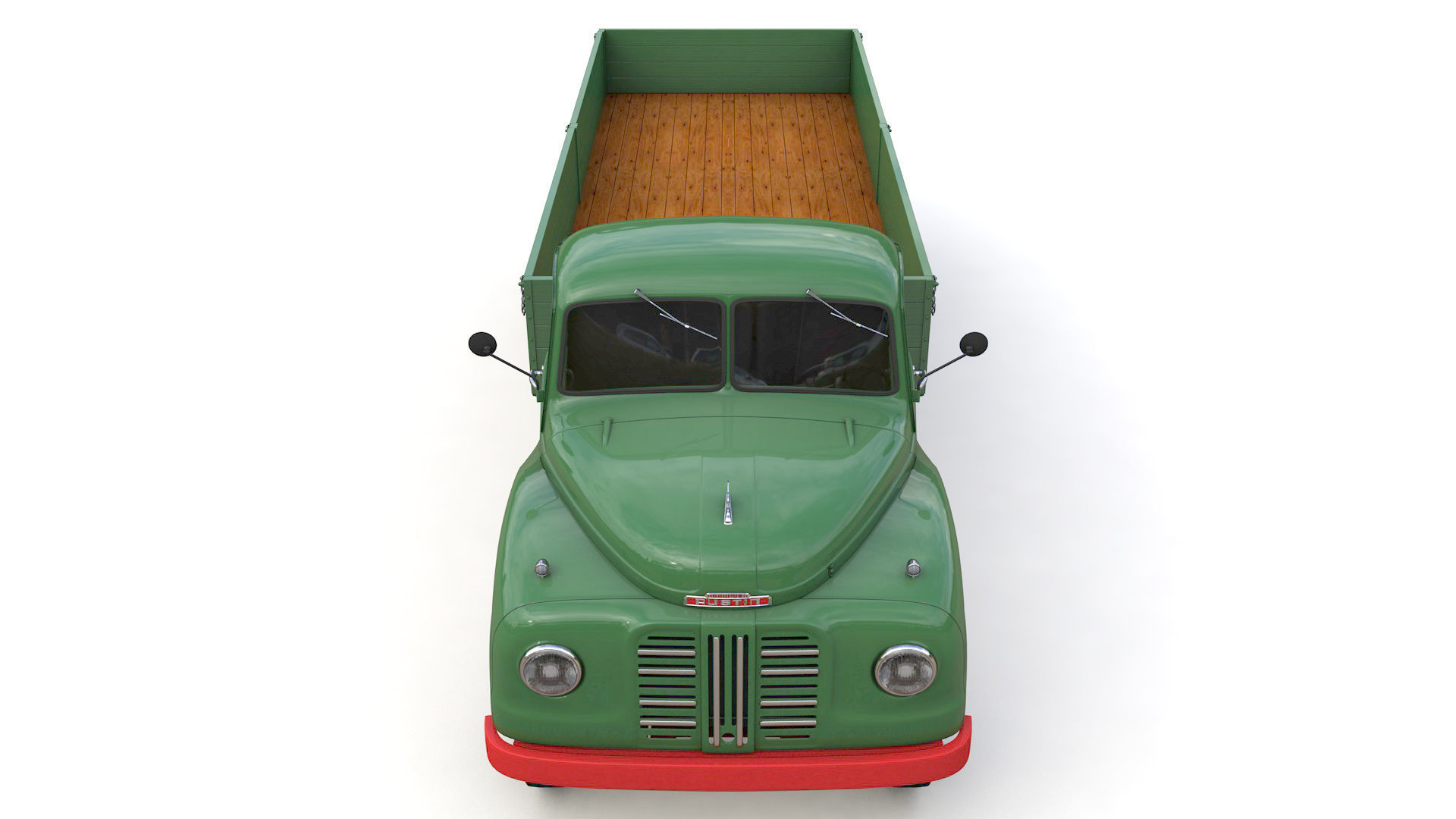 Austin Loadstar K4 1952 3D model_2