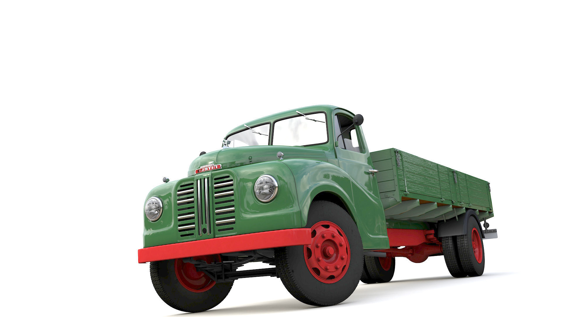 Austin Loadstar K4 1952 3D model_5