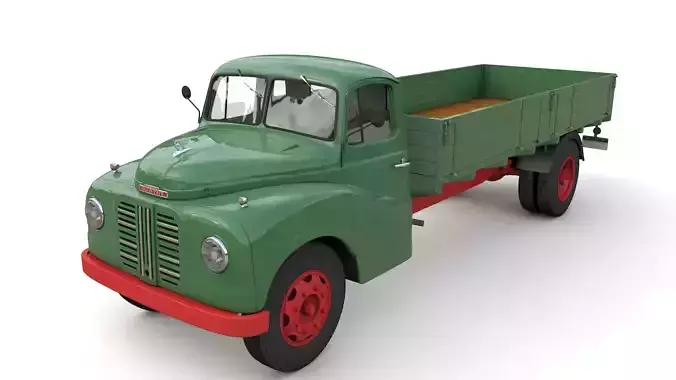 Austin Loadstar K4 1952 3D model
