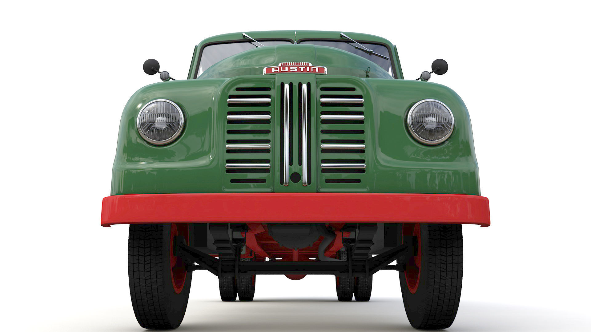 Austin Loadstar K4 1952 3D model_4