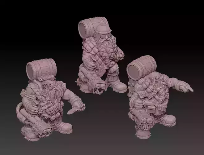 SPACE NANETTI HeavyFlamer Squod 