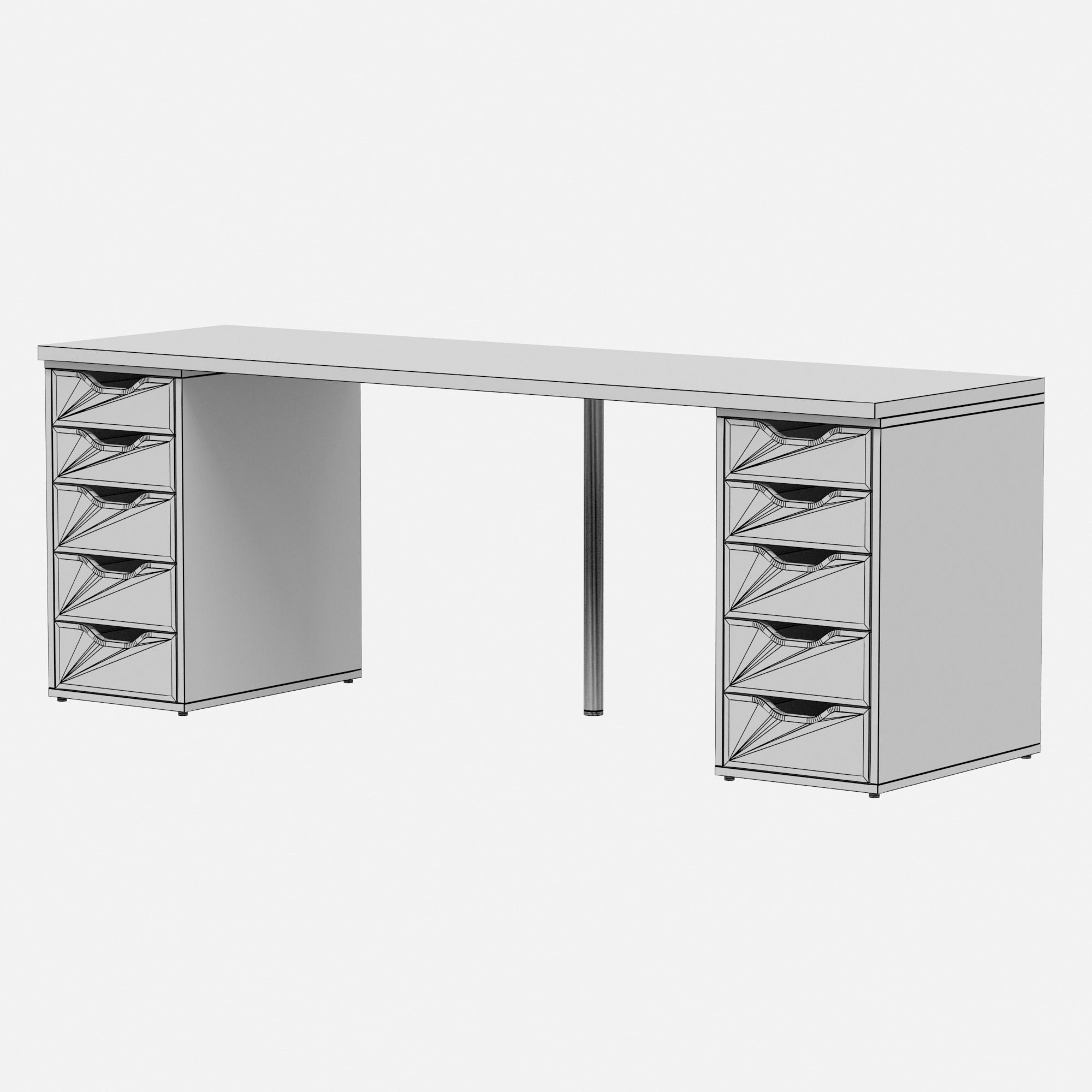 LAGKAPTEN  ALEX ALEX - Desk 3D model_7