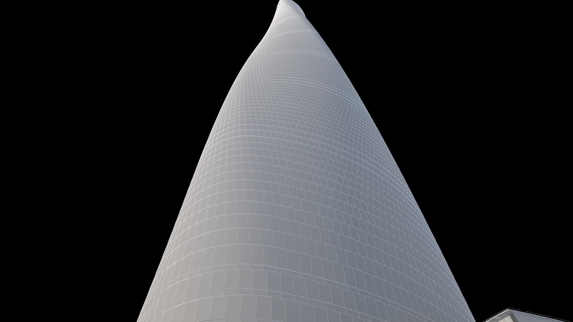 Shanghai Tower China 3D model_27