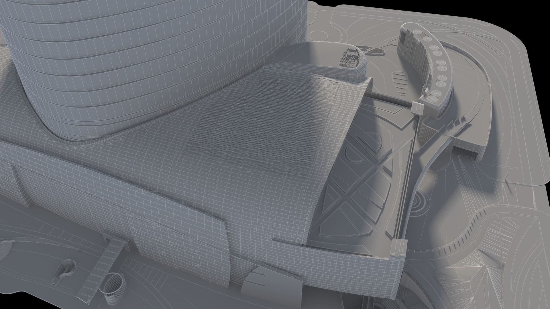 Shanghai Tower China 3D model_28