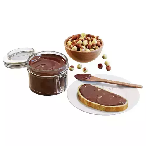 Food Set 25 - Nutella Sandwich