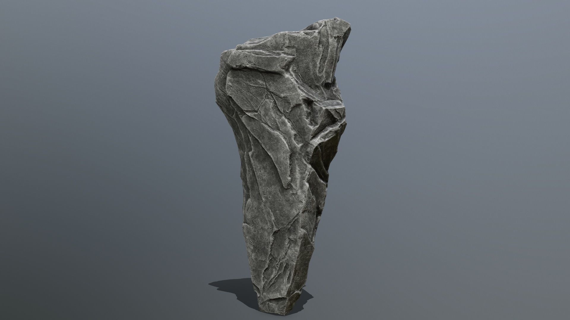 rocks rock Low-poly 3D model_6