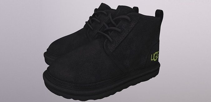 UGG WINTER SHOES PBR Low-poly 3D model