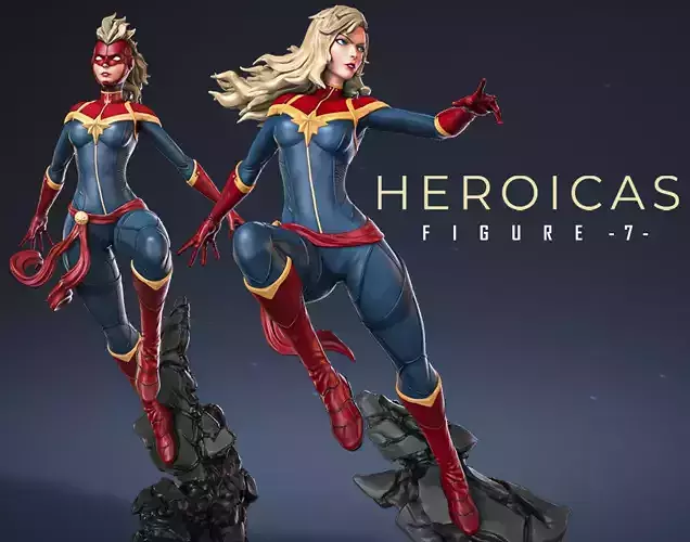 Heroicas - Figure 7 - D1 - Ms Marvel -