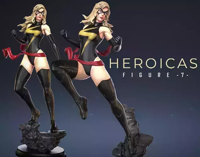 Heroicas - Figure 7 - D2 - Ms Marvel -