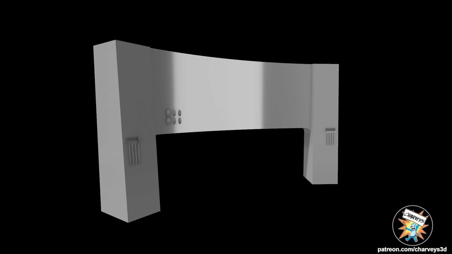 Star Wars Docking Bay 94 Diorama for action figures  3D print model_8