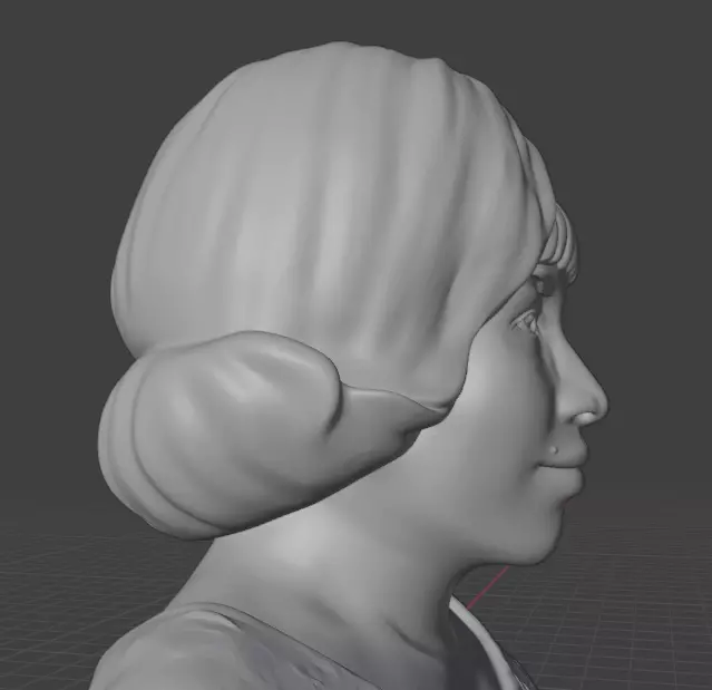 Aretha Franklin 3D print model_12