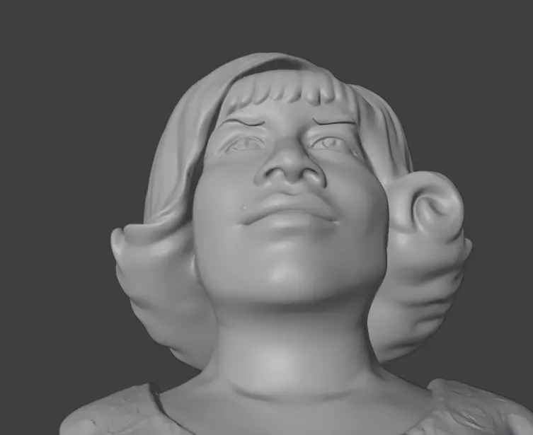 Aretha Franklin 3D print model_10