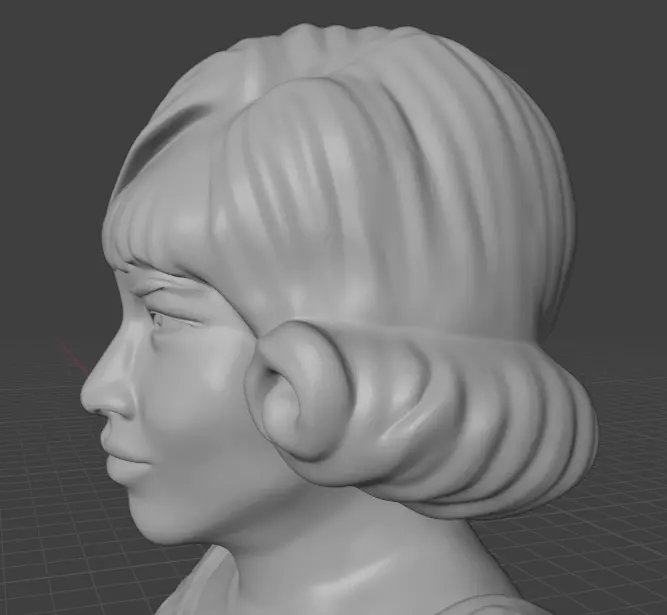 Aretha Franklin 3D print model_13