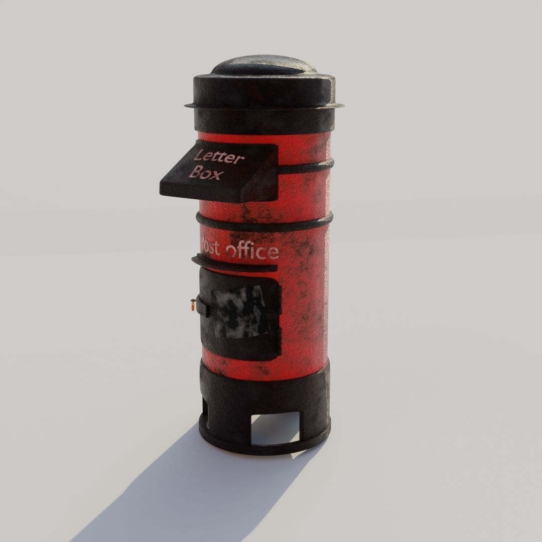 Post Box 3D model_3