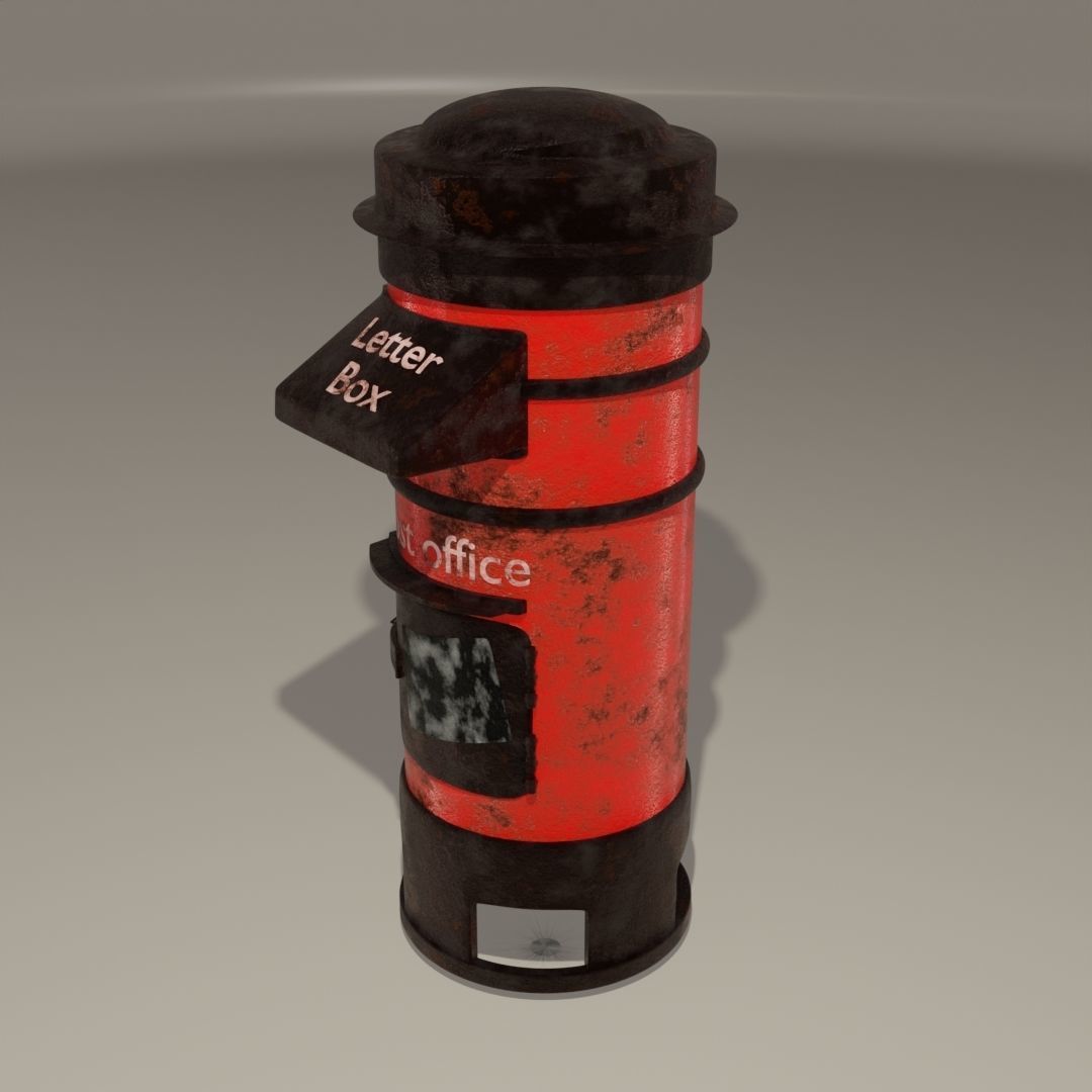 Post Box 3D model_1