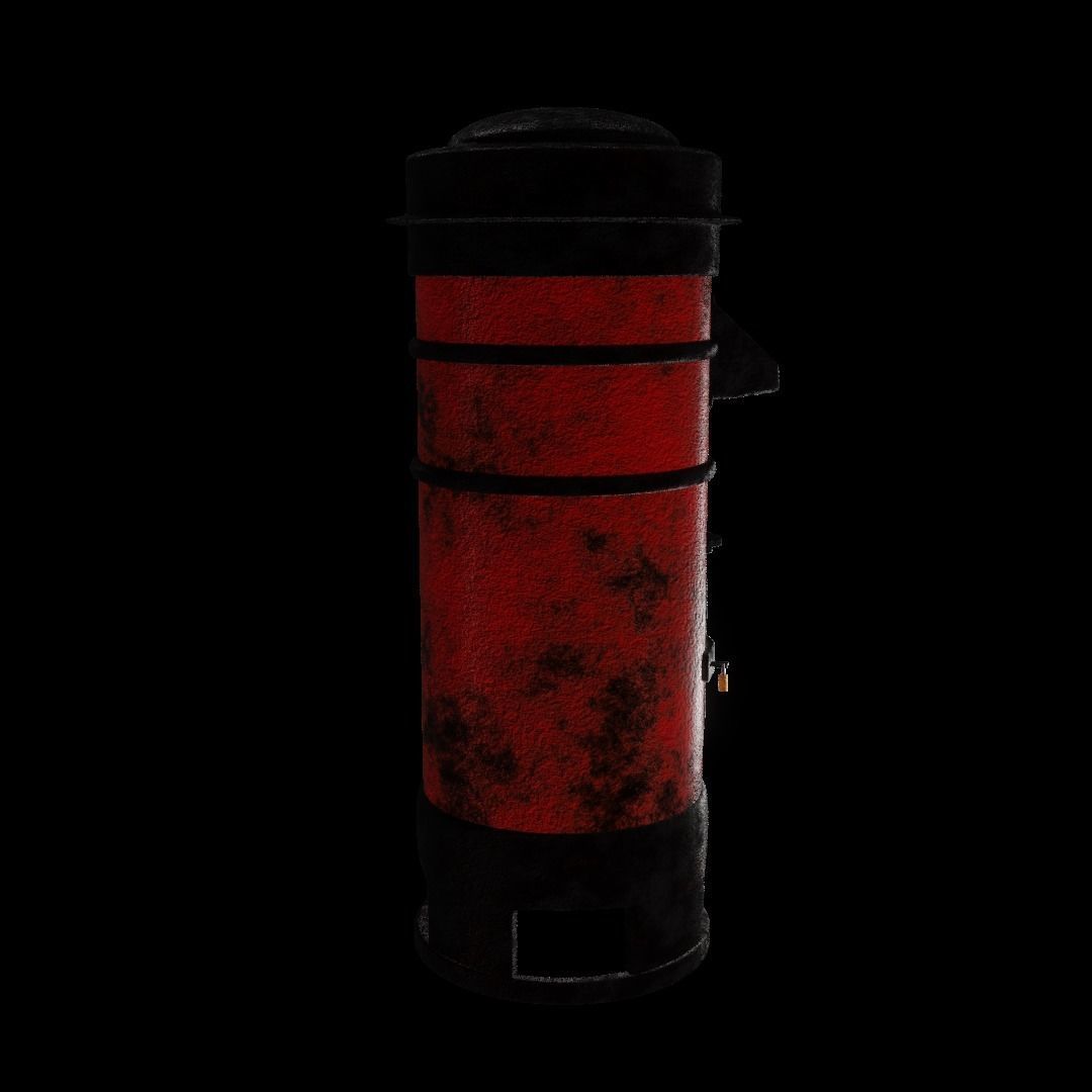 Post Box 3D model_11