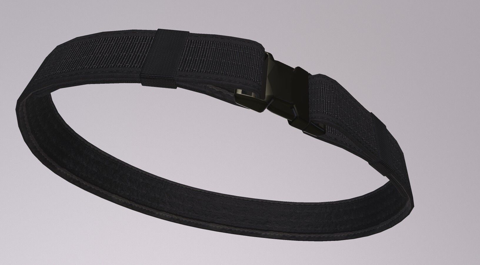TACTICAL BELT PBR Free low-poly 3D model_2