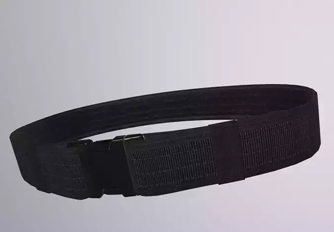 TACTICAL BELT PBR Free low-poly 3D model