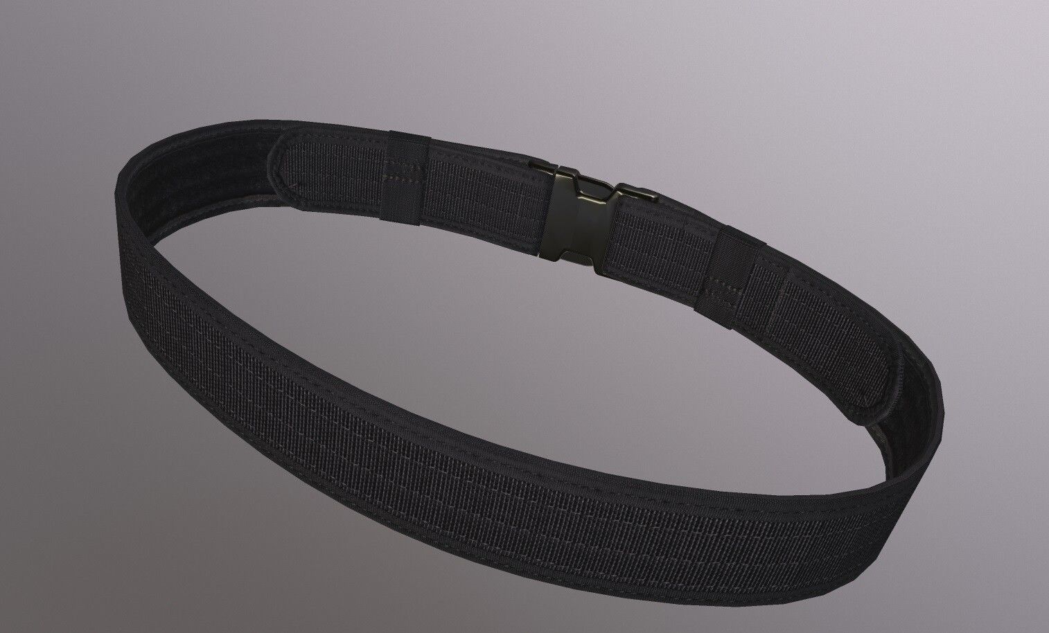 TACTICAL BELT PBR Free low-poly 3D model_3