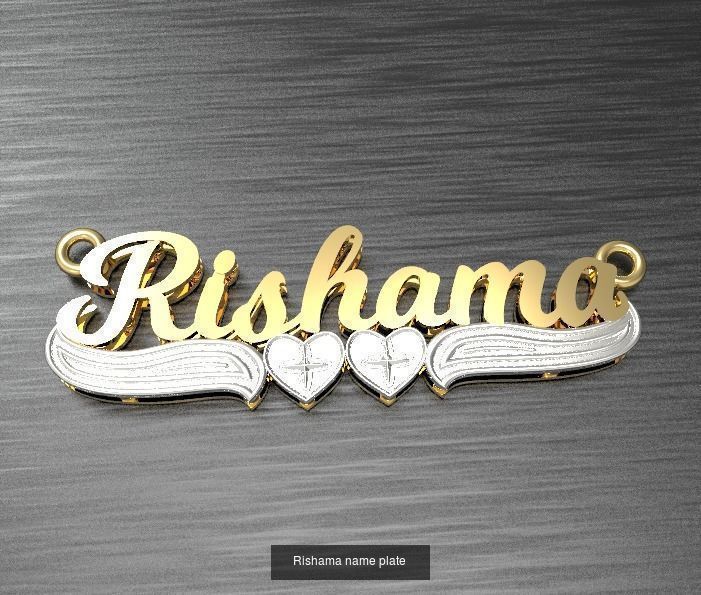 name plate compilation 3D Model Collection_8