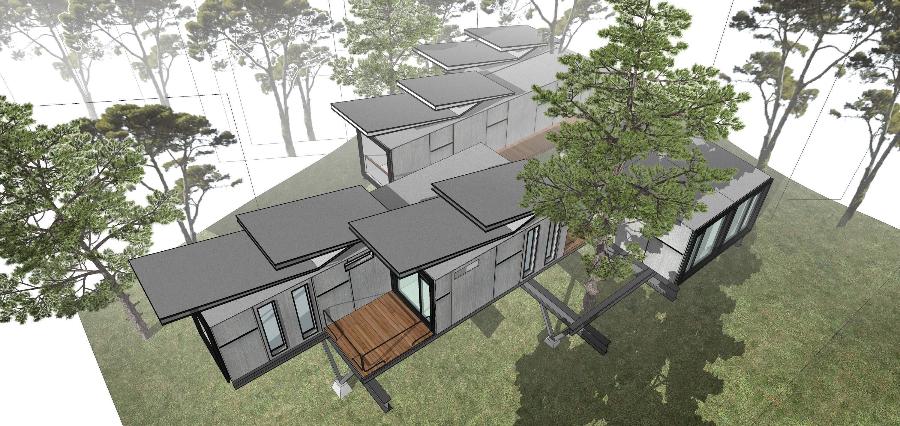 Sketchup Villa 227 3D model_3
