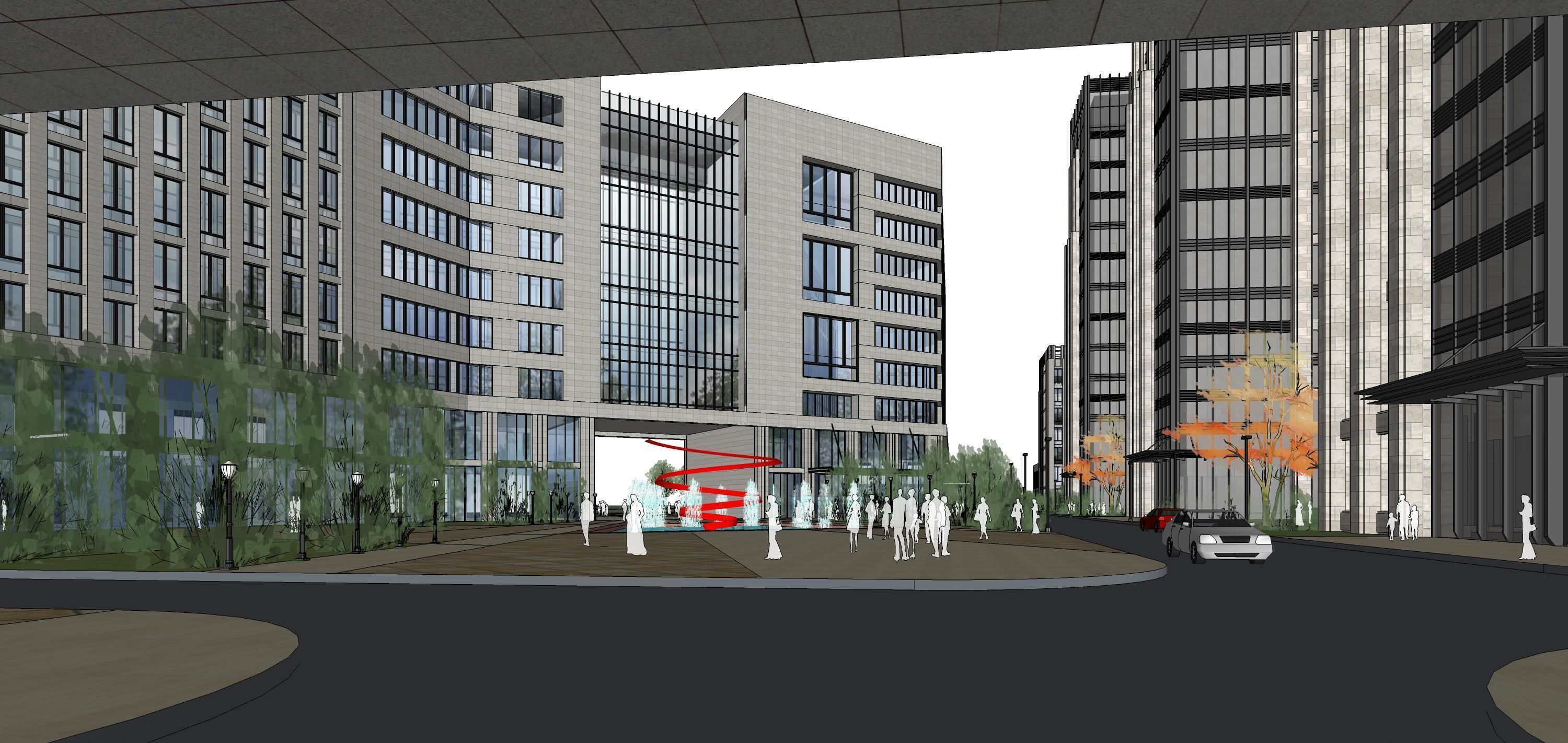 Sketchup Residential Complex 228 3D model_10