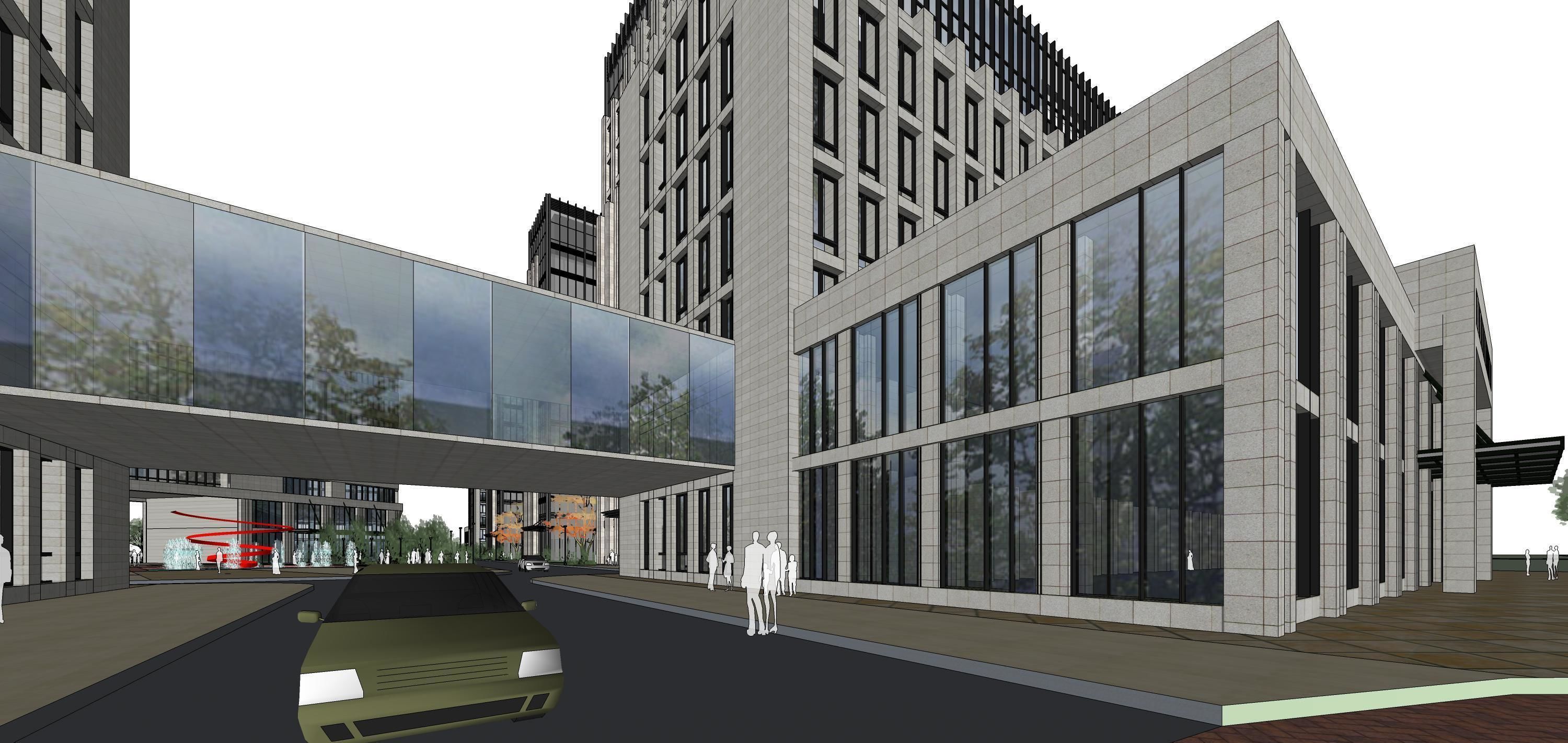 Sketchup Residential Complex 228 3D model_8