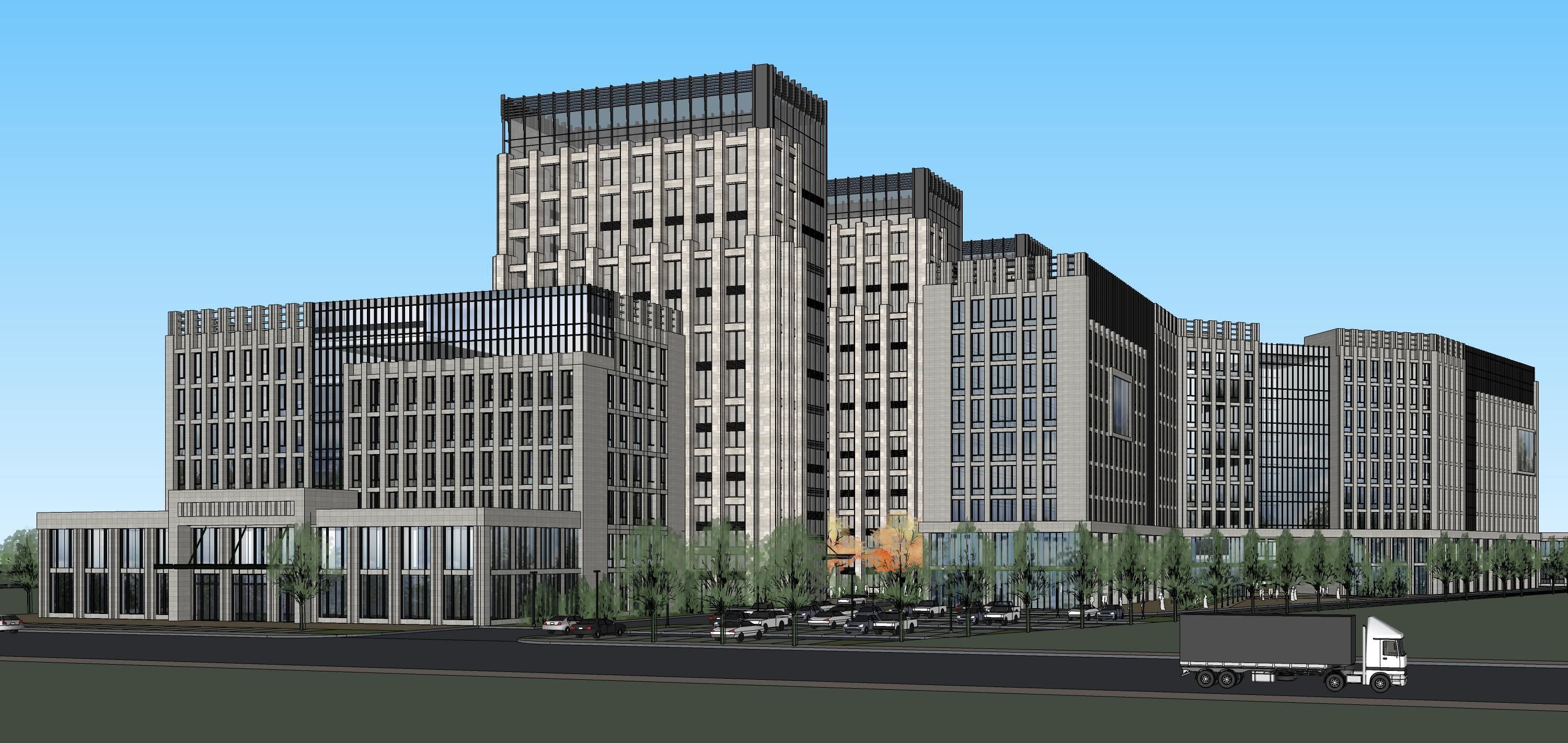 Sketchup Residential Complex 228 3D model_15