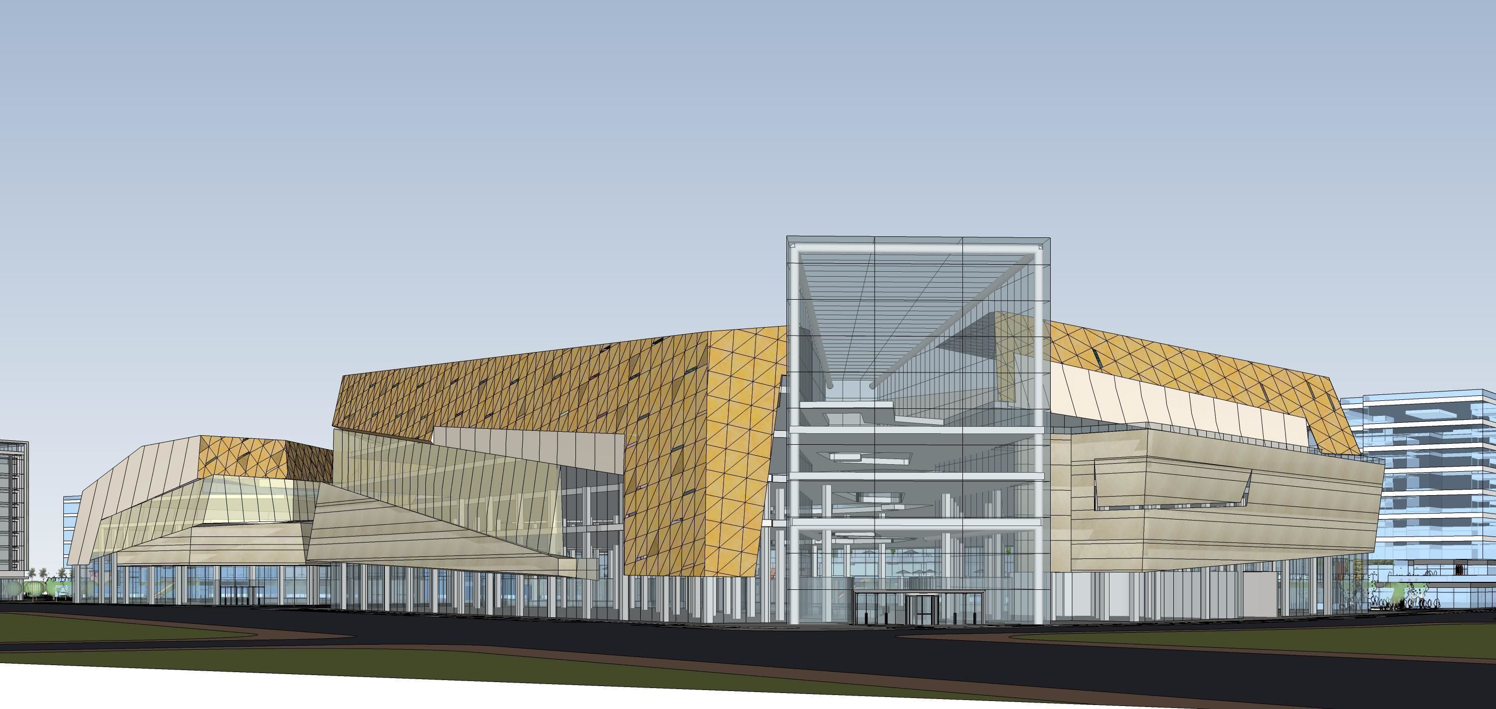 Sketchup Commercial Office Complex 229 3D model_7