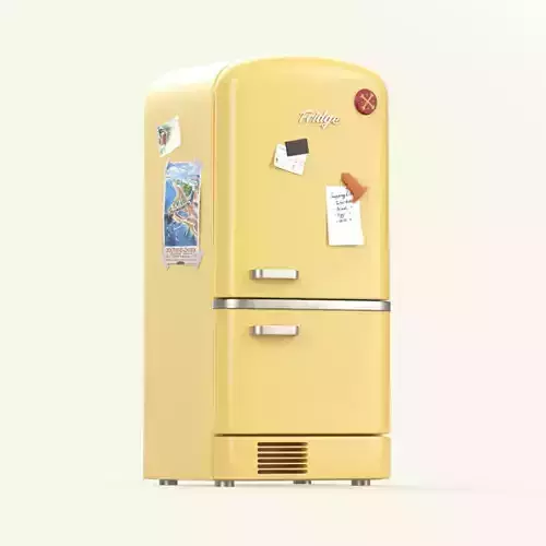Cartoon Fridge