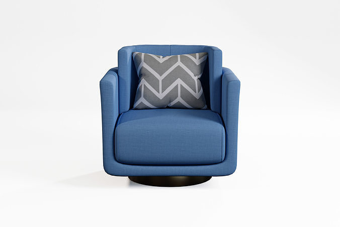 Fendi Casa Armchair 3D model