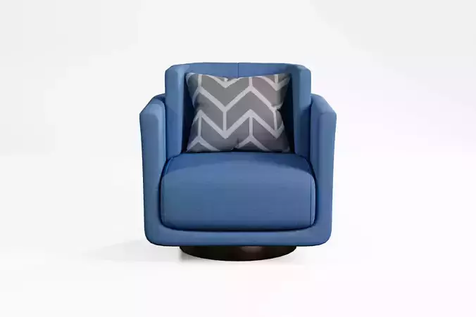 Fendi Casa Armchair 3D model
