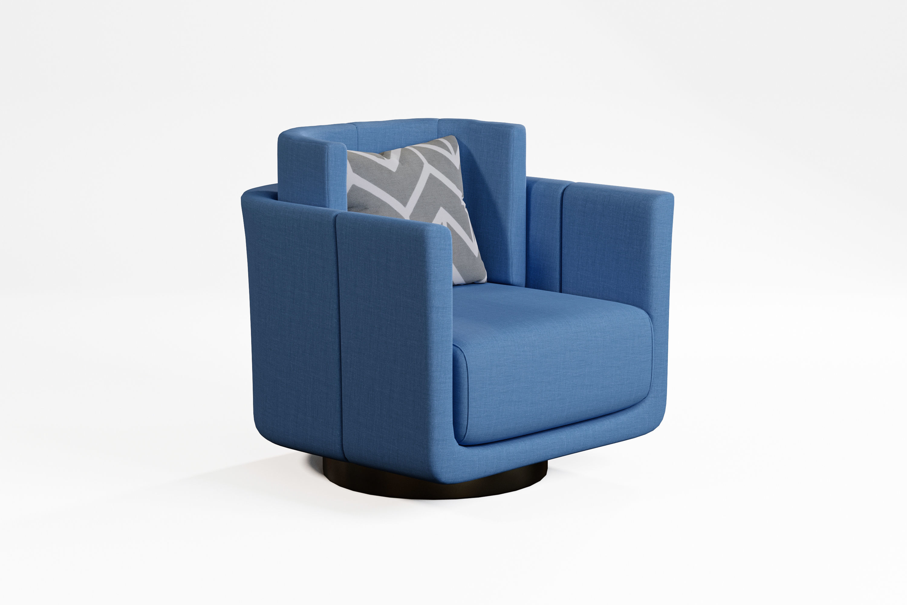 Fendi Casa Armchair 3D model_3