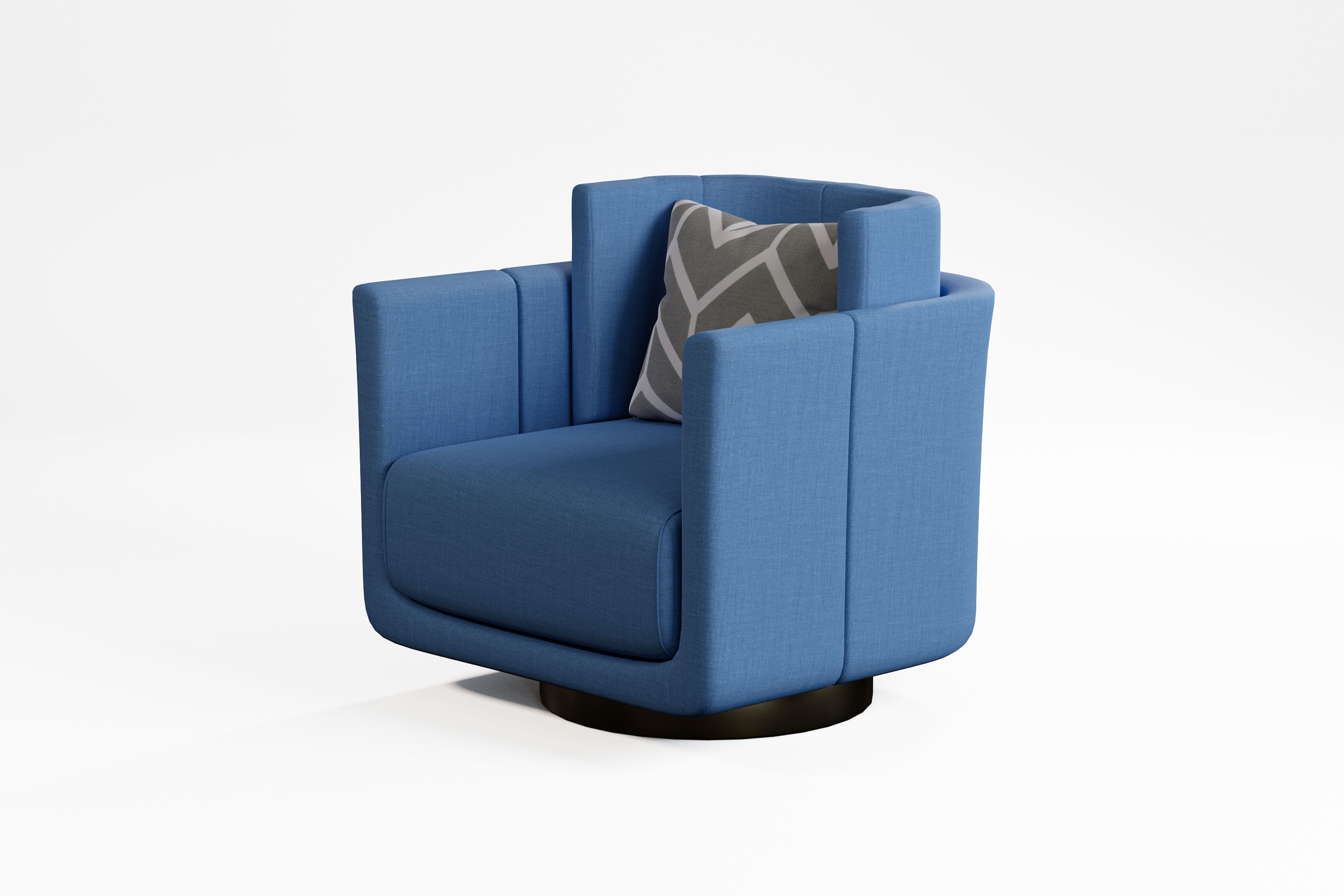 Fendi Casa Armchair 3D model_15