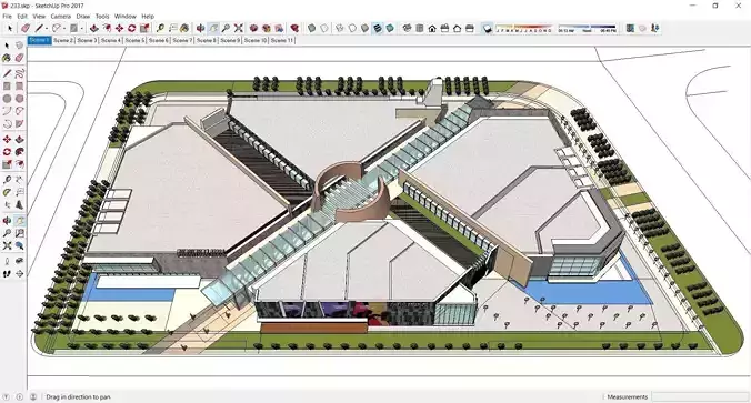 Sketchup Shopping Center 233