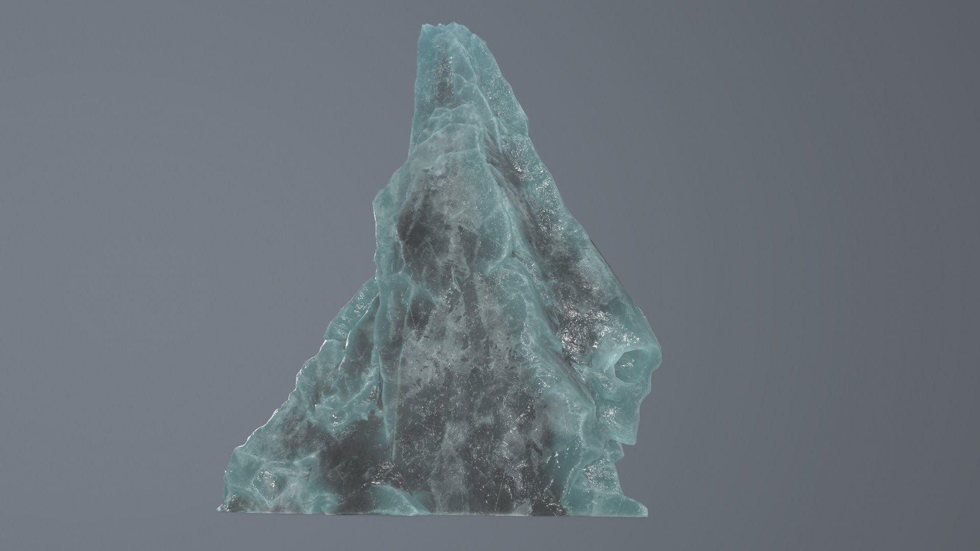 skull gate Low-poly 3D model_4