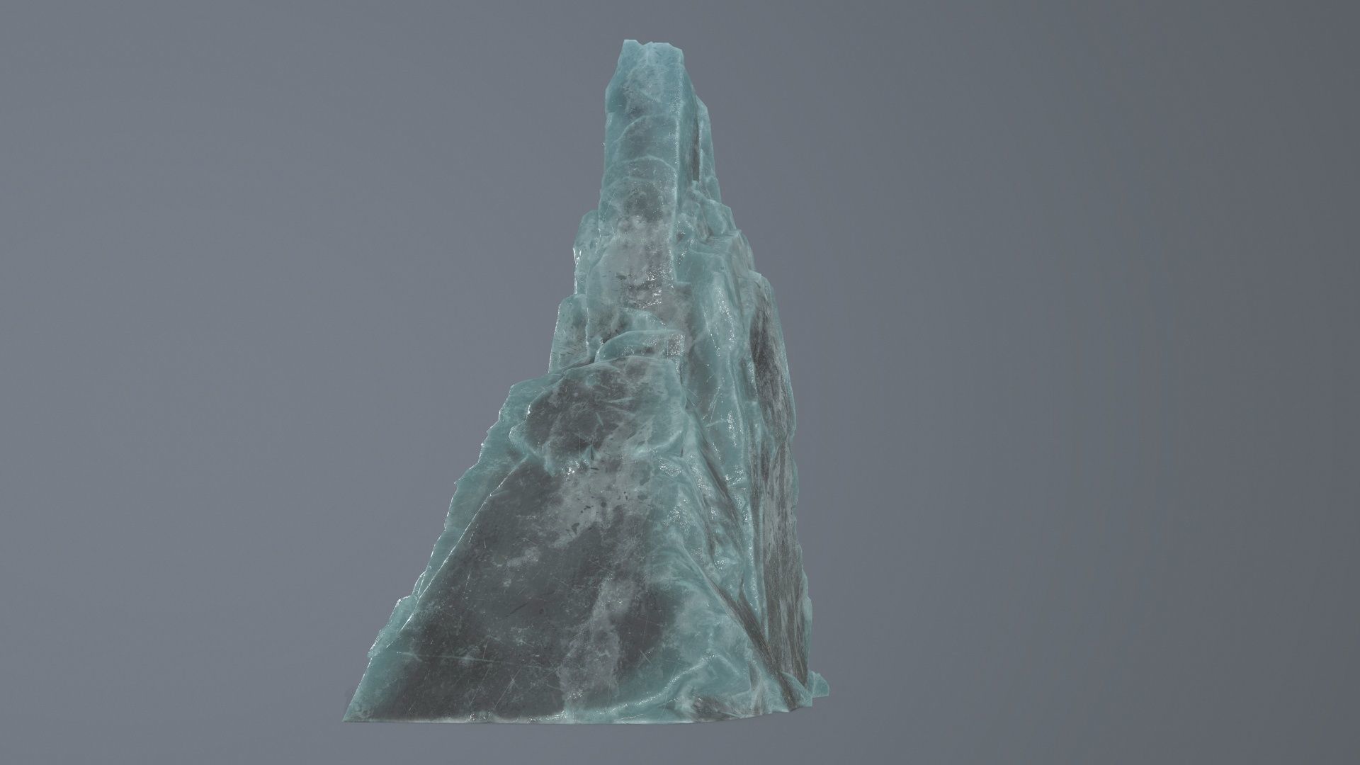 skull gate Low-poly 3D model_6