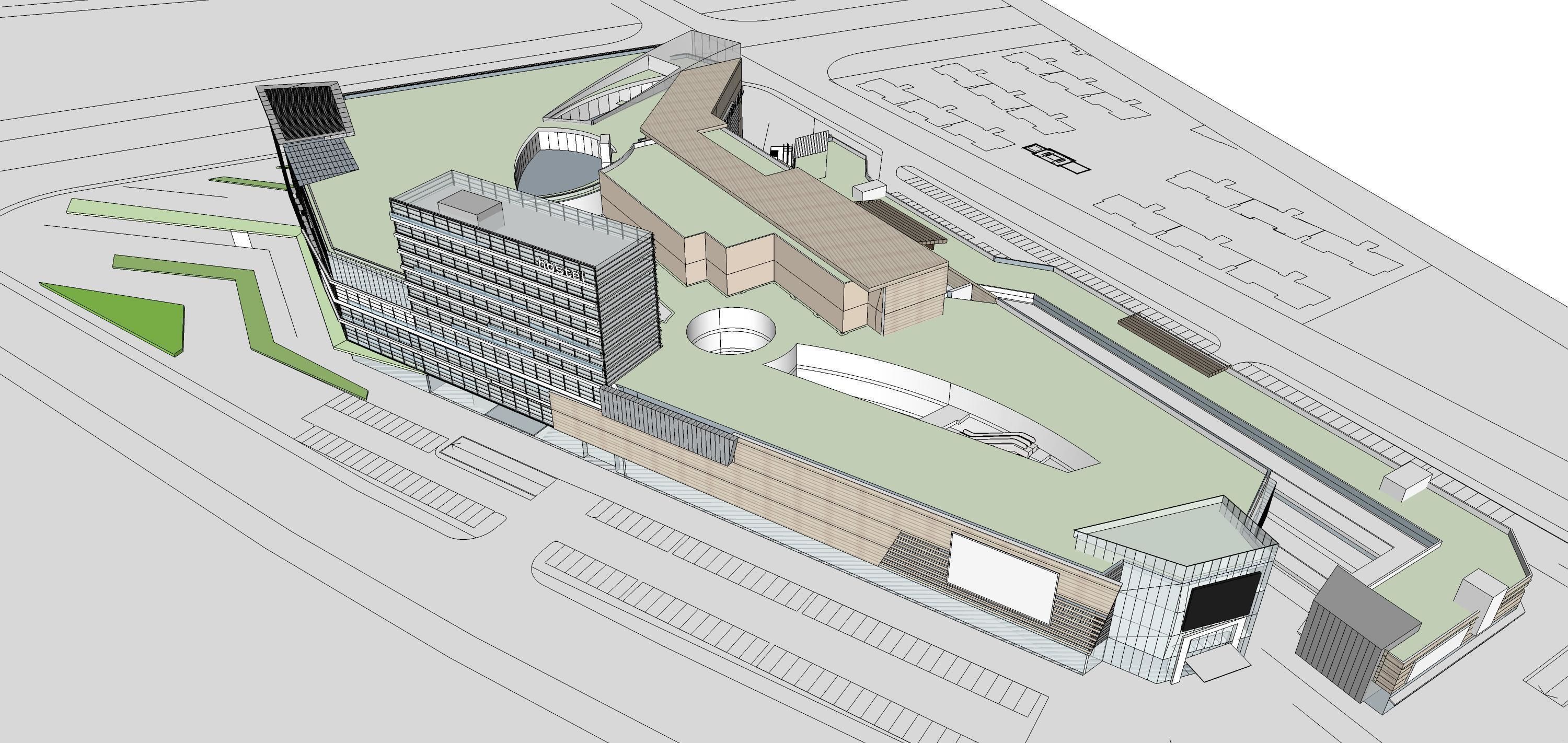 Sketchup Shopping Center 235 3D model_10