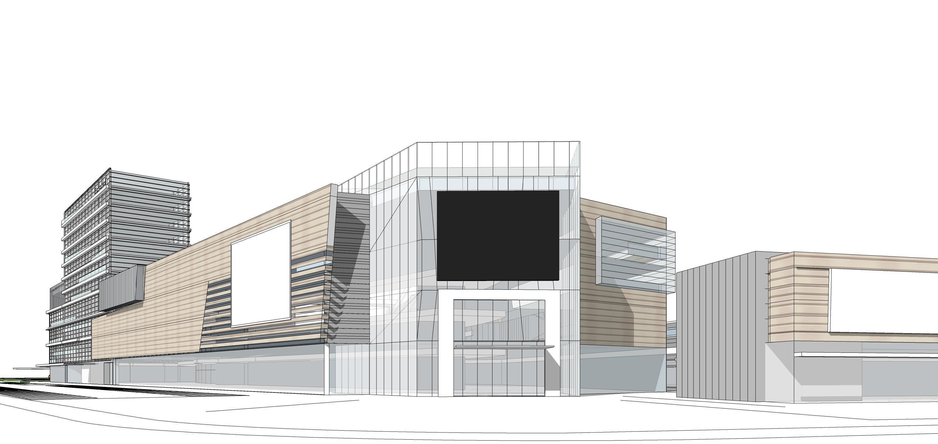 Sketchup Shopping Center 235 3D model_9