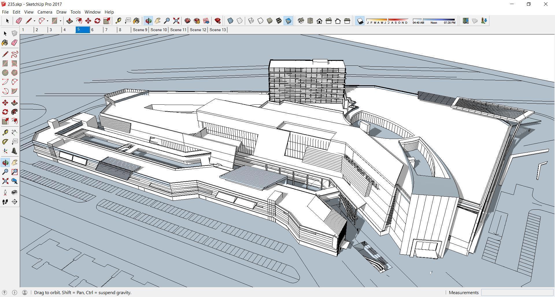 Sketchup Shopping Center 235 3D model_1
