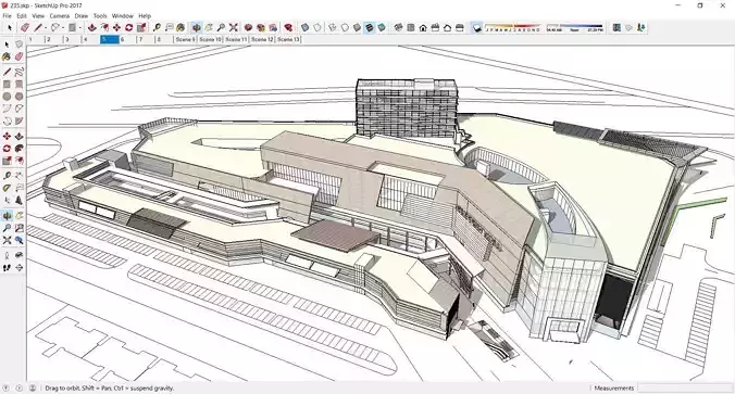 Sketchup Shopping Center 235