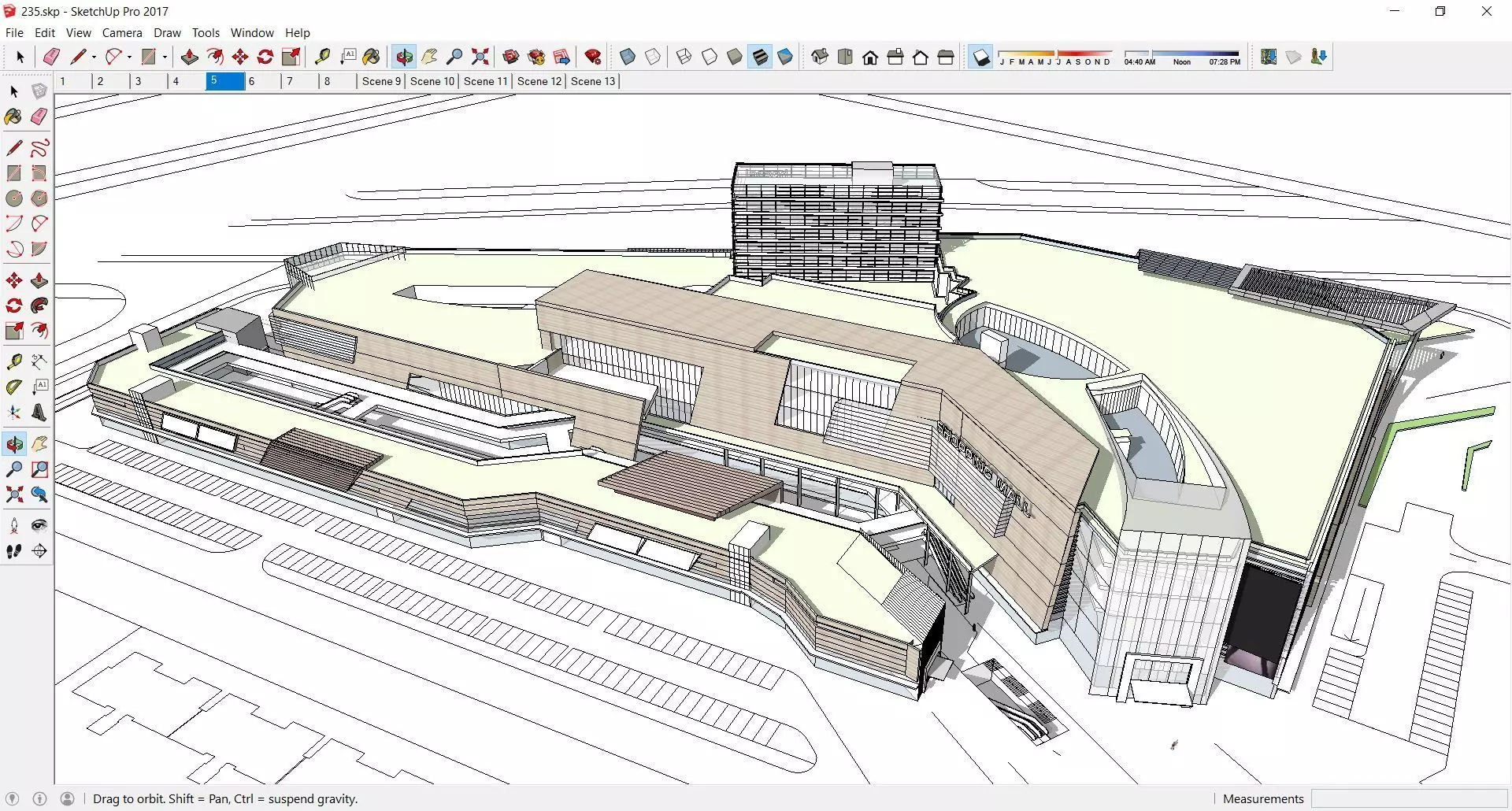 Sketchup Shopping Center 235 3D model_0