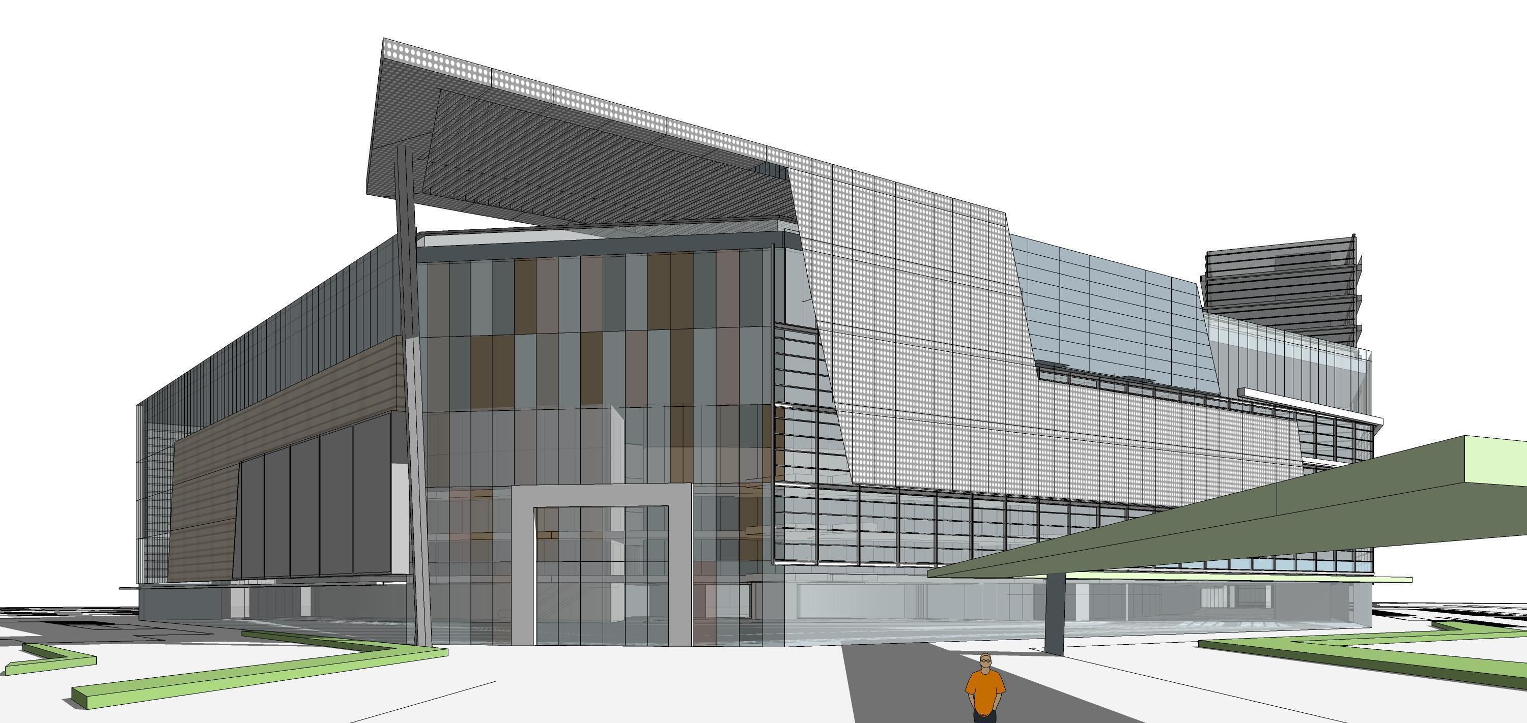 Sketchup Shopping Center 235 3D model_8