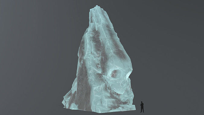 skull gate  Low-poly 3D model